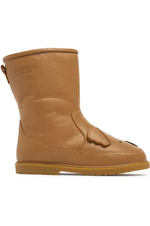 Donsje Botas De Piel Con Orejas