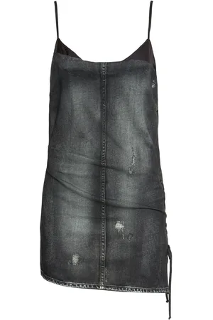 Acne Studios Top De Algodón Jersey Sin Mangas