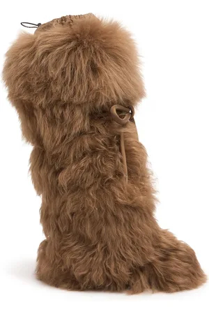 Moncler Botas De Nieve De Shearling