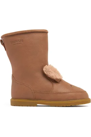 Donsje Botas De Piel Con Orejas