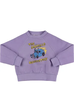 The Animals Observatory Sudadera De Algodón Estampada
