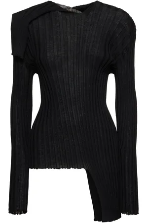 Issey Miyake Top Asimétrico De Lana
