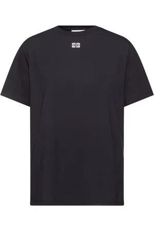 Ganni Camiseta De Algodón