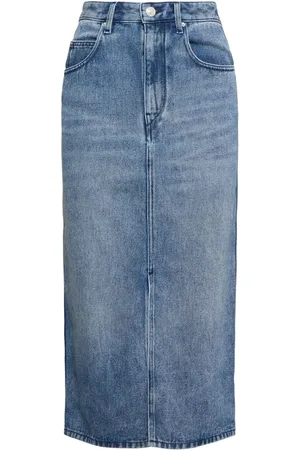 Isabel Marant Falda Midi De Denim