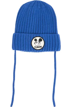 Mini Rodini Gorro Beanie De Punto De Lana Y Algodón Orgánico