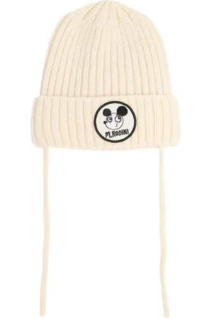 Mini Rodini Gorro Beanie De Punto De Lana Y Algodón Orgánico