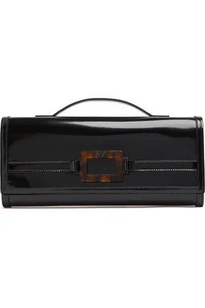 Roger Vivier Clutch Bellle Vivier Tortoise