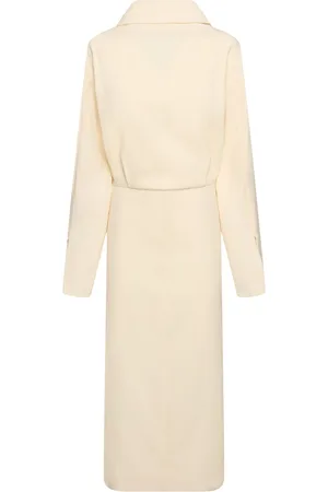 Carven Vestido Cruzado De Lana