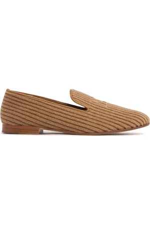 Max Mara Mocasines De Terciopelo 10mm