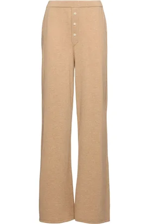 Guest In Residence Pantalones Anchos De Cashmere