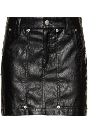 Marant Etoile Shorts De Piel Sintética