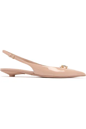 VALENTINO GARAVANI Zapatos Destalonados De Charol 20mm