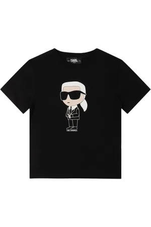 Karl Lagerfeld Camiseta De Algodón Jersey