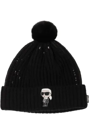 Karl Lagerfeld Gorro De Punto De Techno Con Orejas