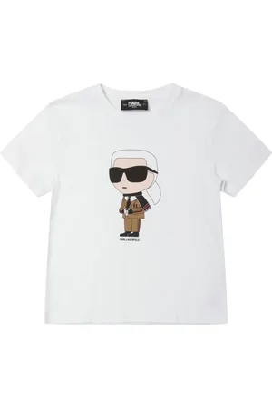 Karl Lagerfeld Camiseta De Algodón Jersey