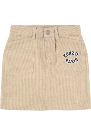 Kenzo Falda De Algodón Pana