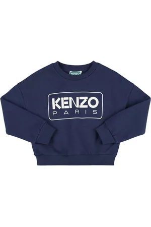 Kenzo Sudadera De Algodón Con Cuello Redondo