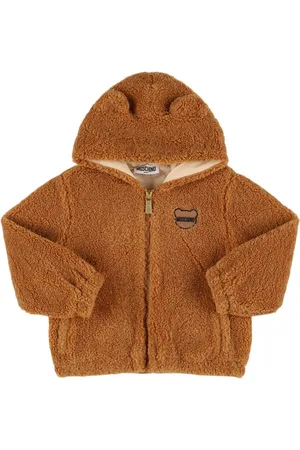 Moschino Chaqueta De Teddy Con Capucha