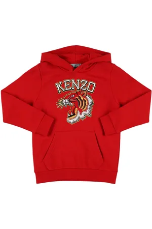 Kenzo Sudadera De Algodón Con Capucha