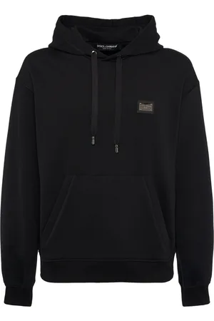 Dolce & Gabbana Sudadera De Algodón Con Logo Y Capucha