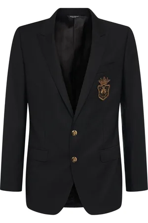 Dolce & Gabbana Blazer De Lana Y Seda