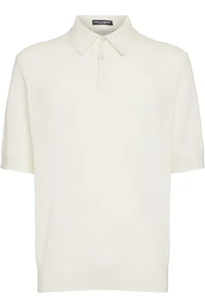 Dolce & Gabbana Polo De Punto De Algodón