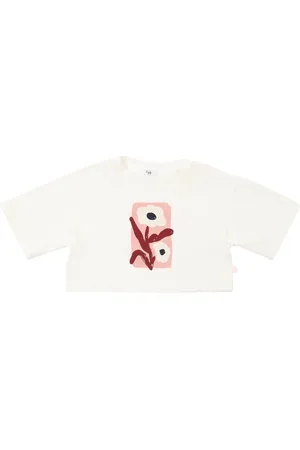 Il gufo Camiseta Corta De Algodón Jersey Estampada