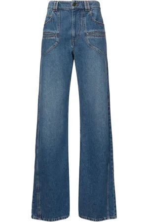 Isabel Marant Jeans Anchos Con Cintura Alta