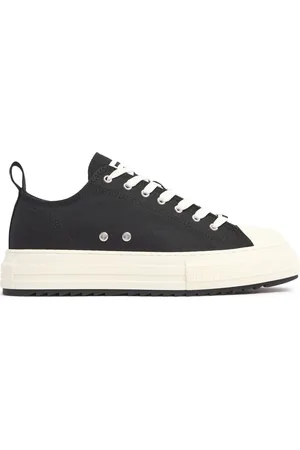 Dsquared2 Sneakers Bajas De Lona De Algodón