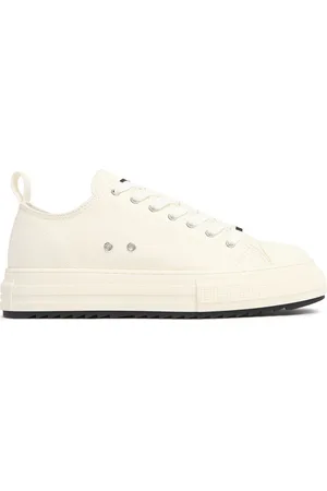 Dsquared2 Sneakers Bajas De Lona De Algodón
