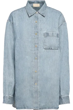 The Row Camisa Larga De Lino