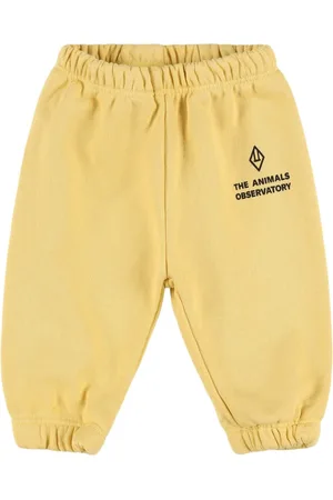 The Animals Observatory Pantalones De Algodón Con Logo