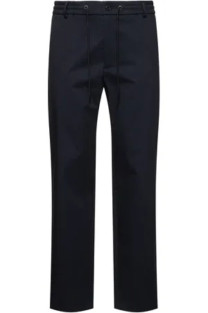 Moncler Pantalones De Gabardina De Algodón