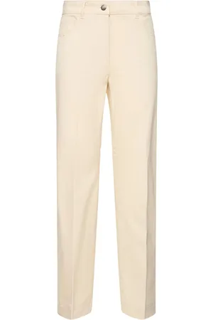 Moncler Pantalones De Gabardina De Algodón