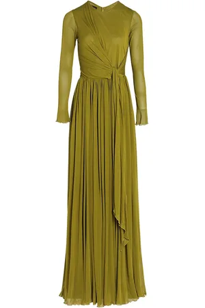 Giambattista Valli Vestido Maxi De Jersey Fruncido