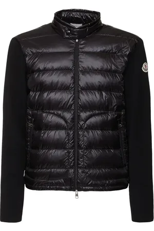 Moncler Cárdigan De Lana Con Cremallera
