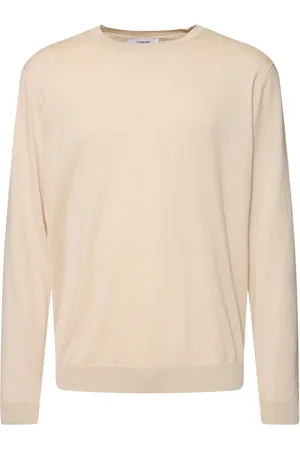 LARDINI Suéter De Punto De Algodón Cuello Redondo