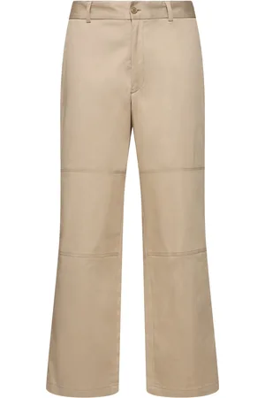 Moncler Pantalones De Gabardina De Algodón