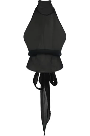 Dsquared2 Top De Organza Con Lazo