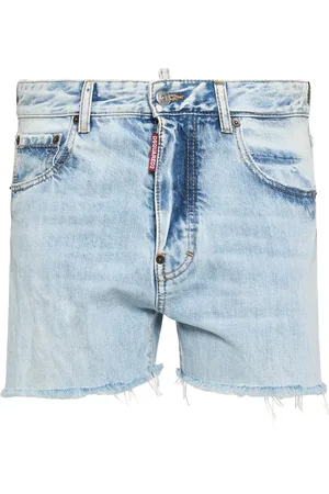 Dsquared2 Shorts De Denim De Algodón