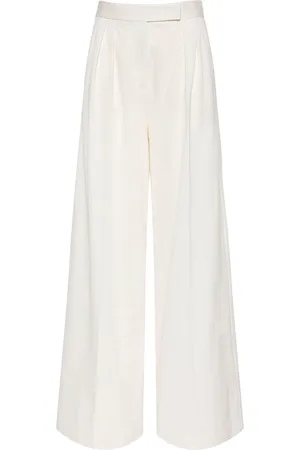 Max Mara Pantalones Anchos De Jersey