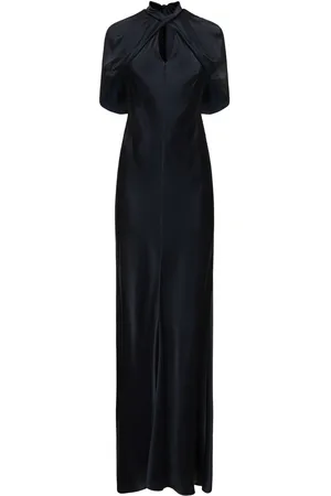 Alberta Ferretti Vestido Largo De Satén