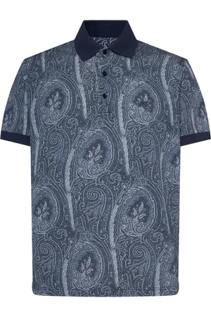 Etro Polo De Algodón Estampada