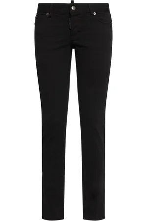 Dsquared2 Jeans Skinny De Algodón