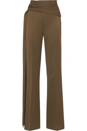 GIUSEPPE DI MORABITO Pantalones Acampanados De Lana
