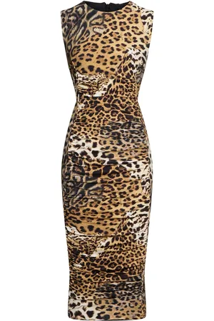 Roberto Cavalli Vestido Midi De Lycra