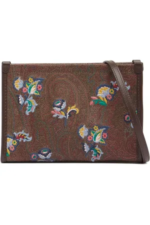Etro Bolso De Hombro Arnica Con Bordado