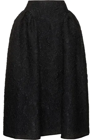 Cecilie Bahnsen Falda Midi Cloqué