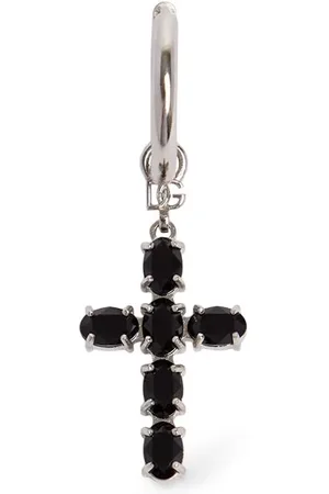 Dolce & Gabbana Pendientes De Aro Con Pendiente De Cruz