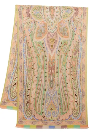 Etro Pañuelo De Seda Y Lana